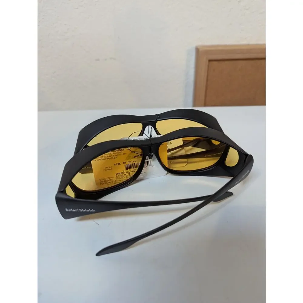 Foster Grant Solar Shield Night Drivers 10600712.MCV glasses NWT set of 2